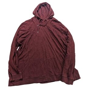 Men's lightweight maroon hoodie size XL